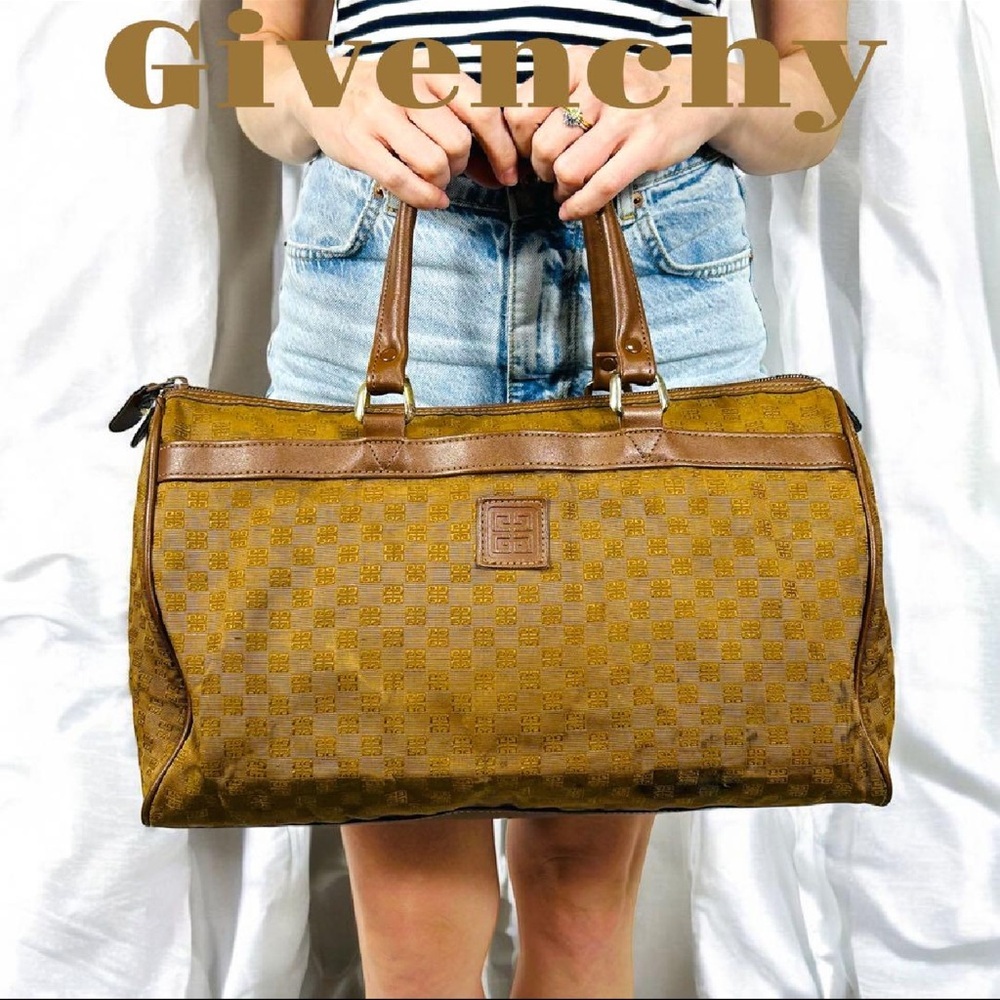 ✨ Givenchy Vintage Monogram Boston Duffel Bag ✨ - Picture 4 of 12